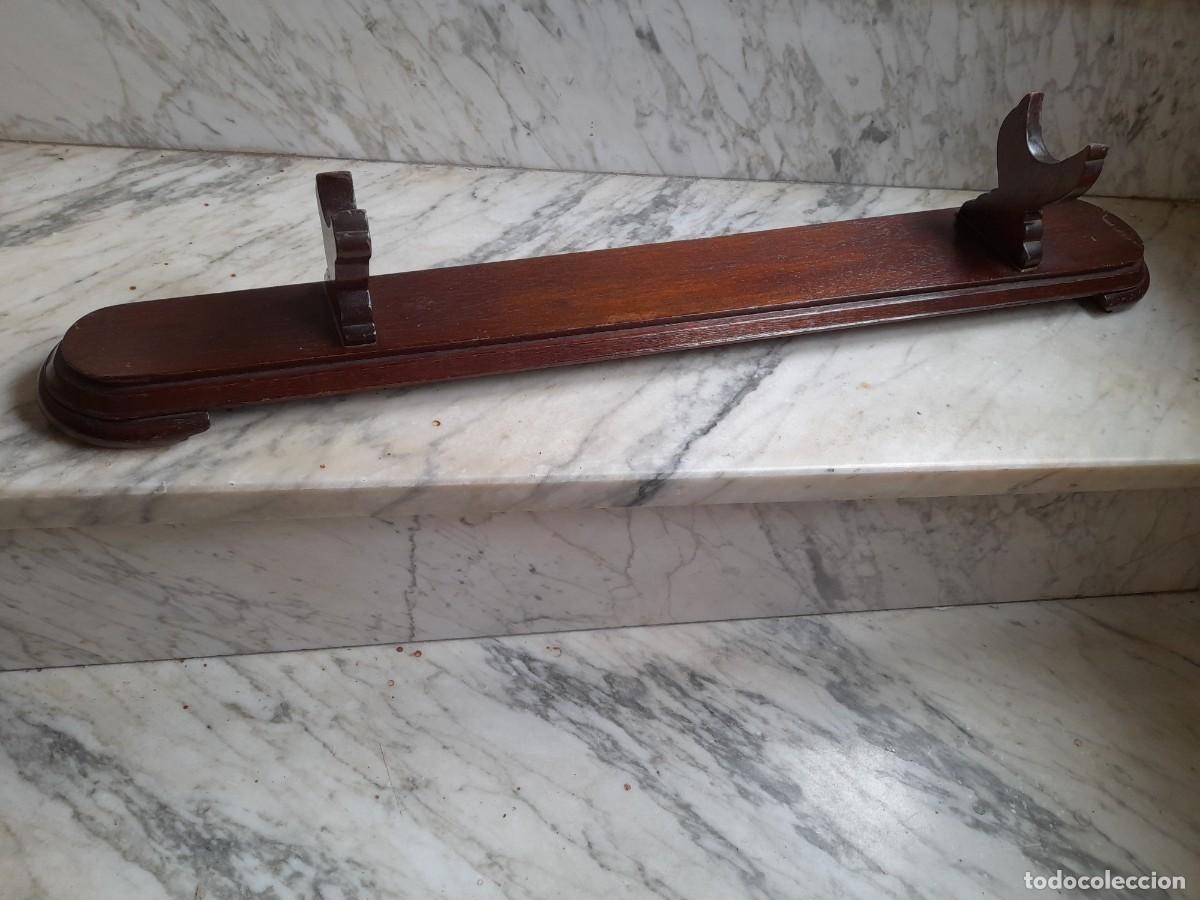 Antig&uuml;edades: Peana de doble soporte - Foto 1
