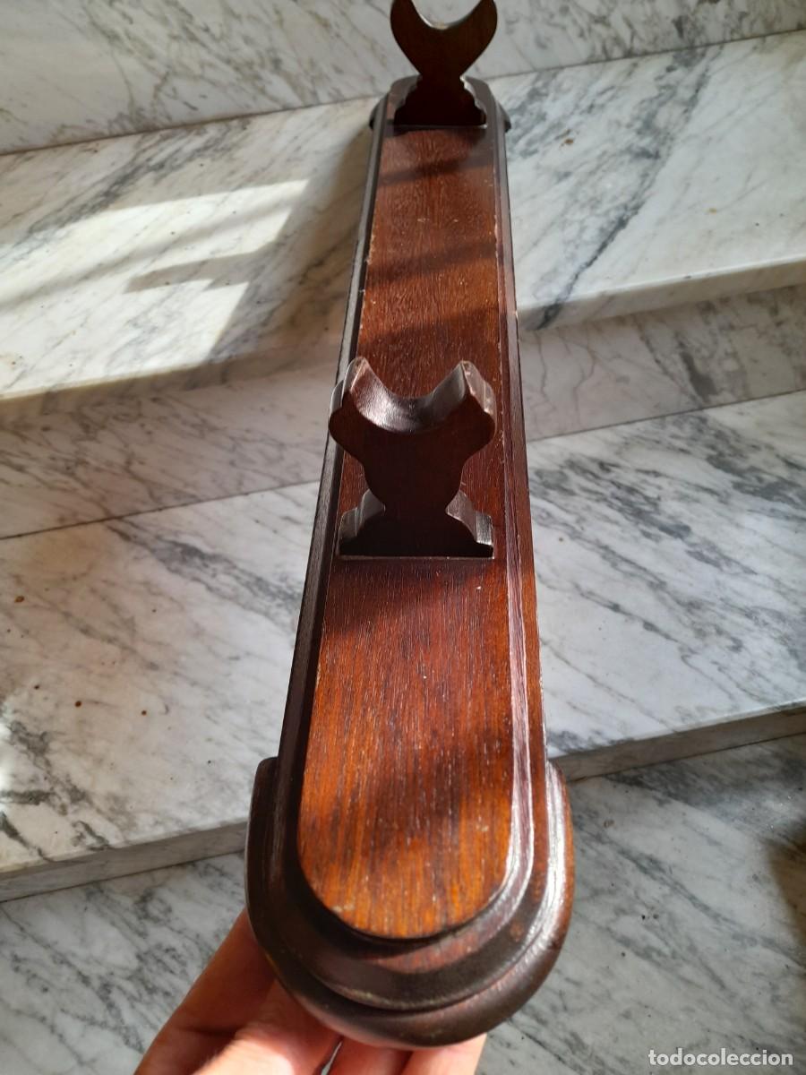 Antig&uuml;edades: Peana de doble soporte - Foto 2