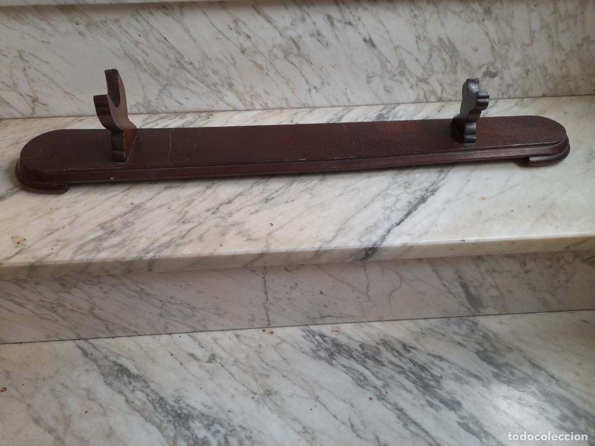 Antig&uuml;edades: Peana de doble soporte - Foto 1