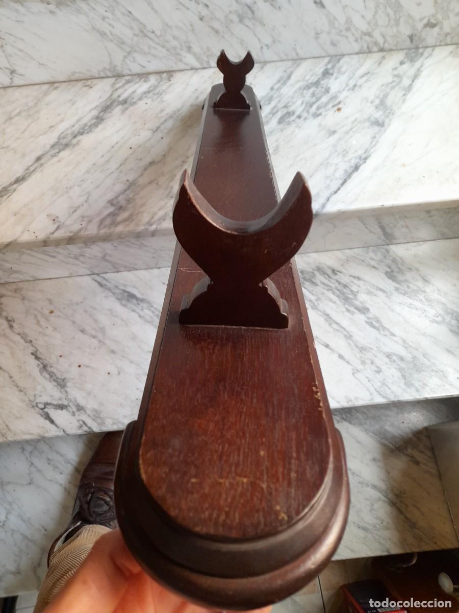 Antig&uuml;edades: Peana de doble soporte - Foto 2