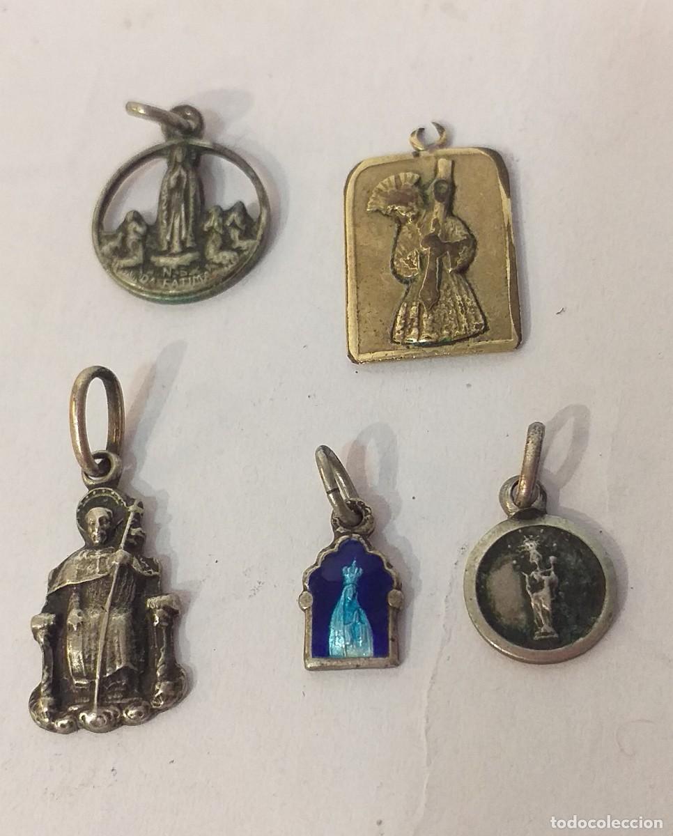 Antig&uuml;edades: Medallas de plata variadas - Foto 1