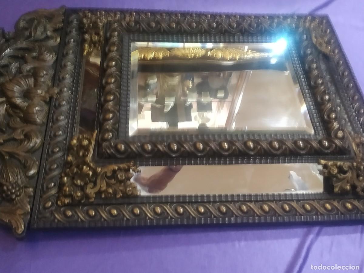 Antig&uuml;edades: ESPEJO FRANC&Eacute;S NAPOLE&Oacute;N III - Foto 3