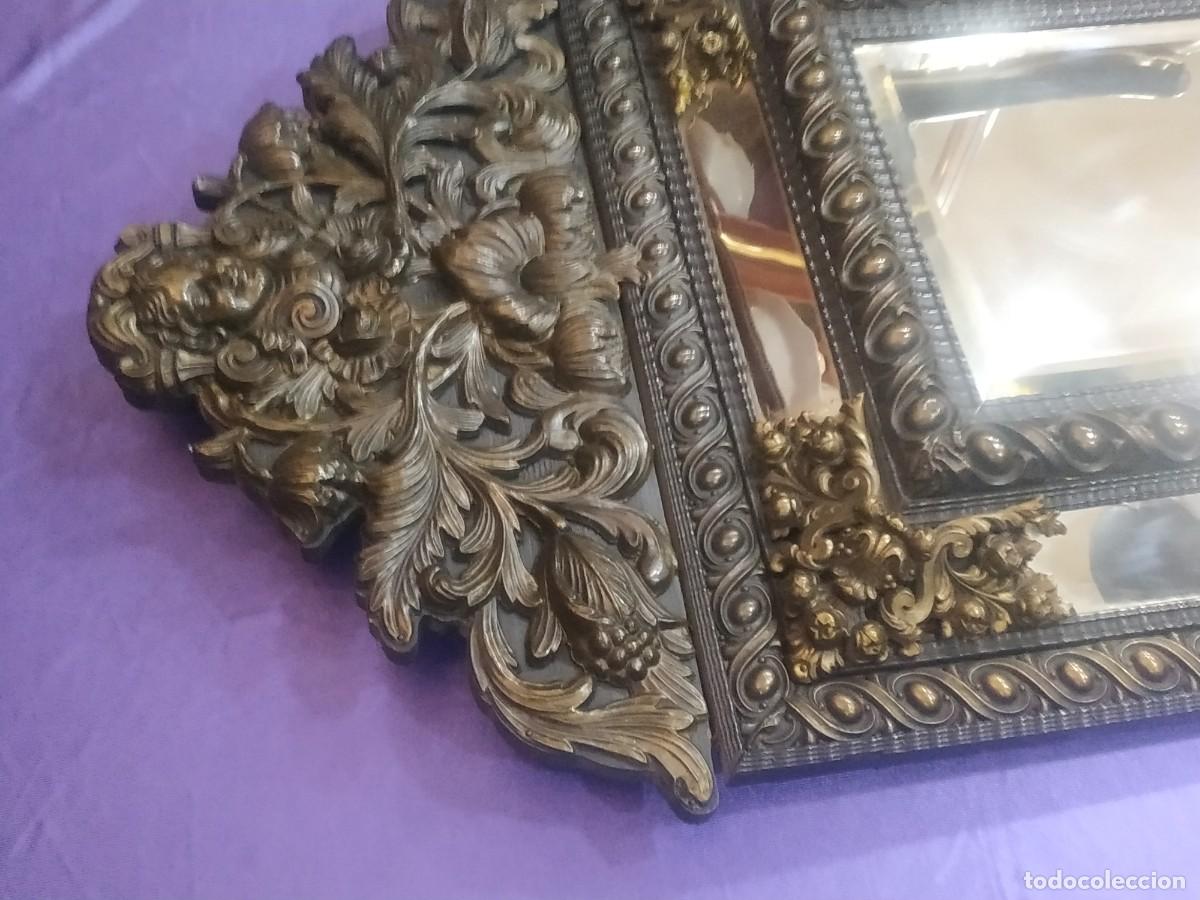 Antig&uuml;edades: ESPEJO FRANC&Eacute;S NAPOLE&Oacute;N III - Foto 4