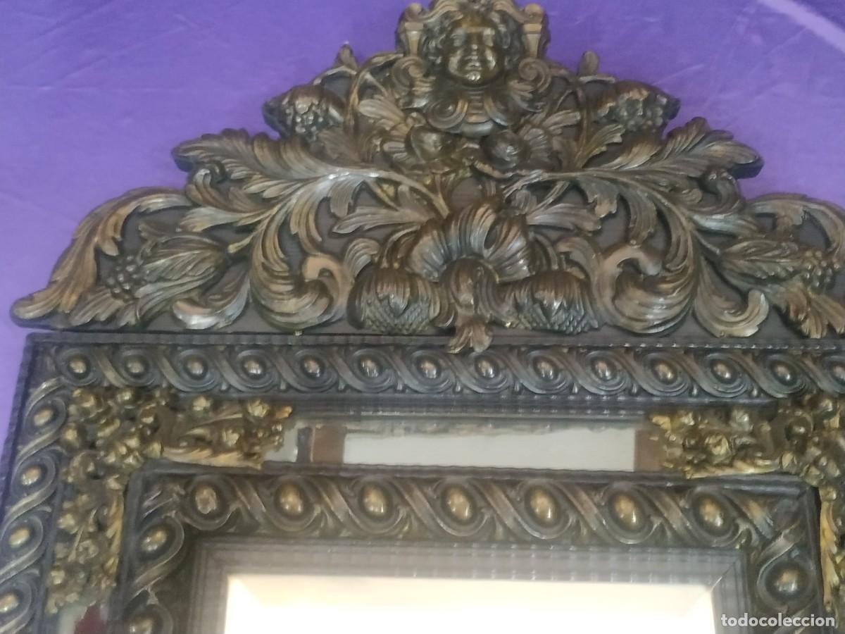 Antig&uuml;edades: ESPEJO FRANC&Eacute;S NAPOLE&Oacute;N III - Foto 7