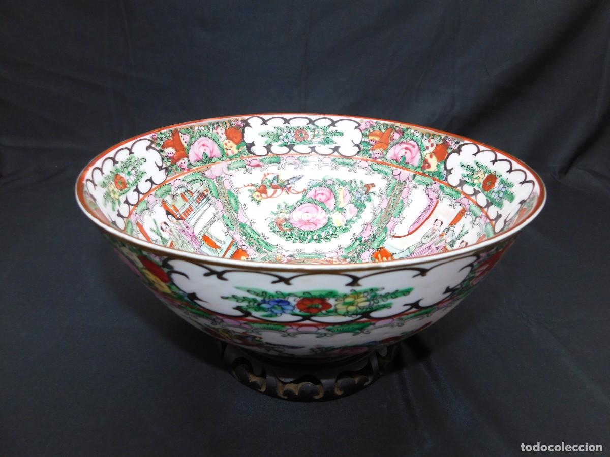 Antig&uuml;edades: Plato Porcelana Chino - Foto 2