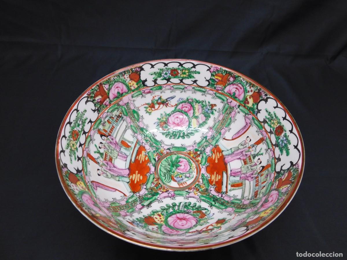 Antig&uuml;edades: Plato Porcelana Chino - Foto 3