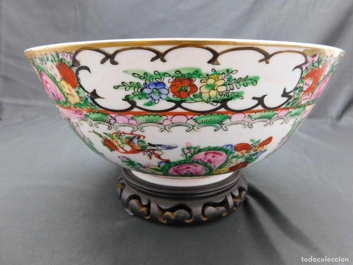 Antig&uuml;edades: Plato Porcelana Chino - Foto 5