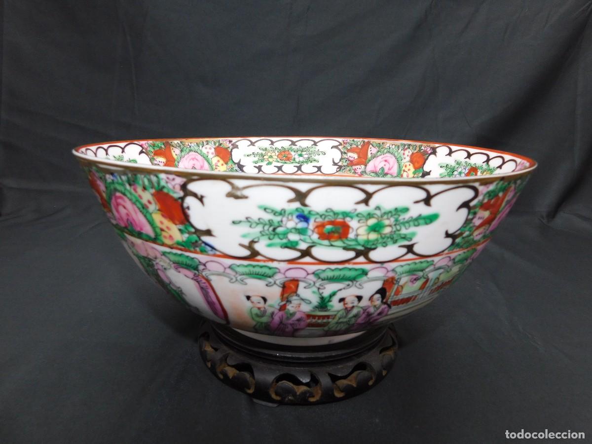 Antig&uuml;edades: Plato Porcelana Chino - Foto 6