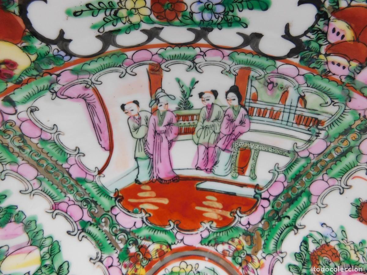 Antig&uuml;edades: Plato Porcelana Chino - Foto 11