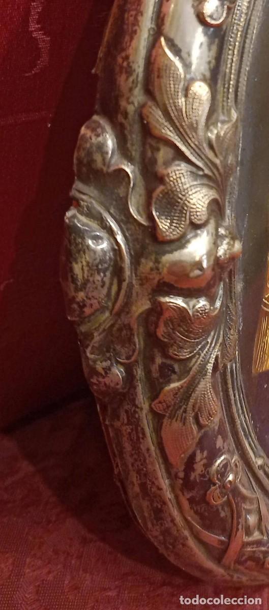 Antig&uuml;edades: Virgen de la silla. Esmalte siglo XIX - Foto 20
