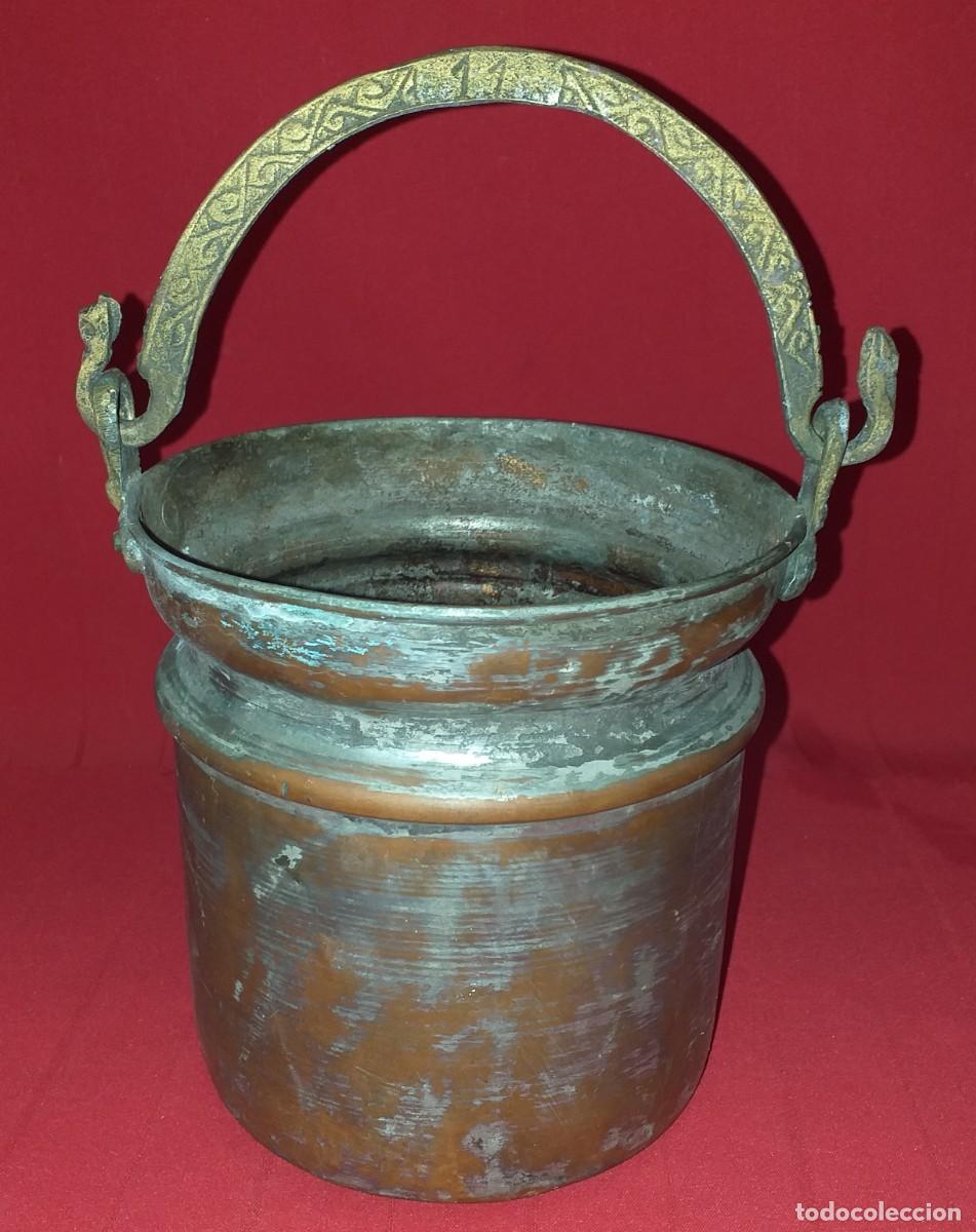 Antig&uuml;edades: ANTIGUA OLLA DE COBRE - Foto 3