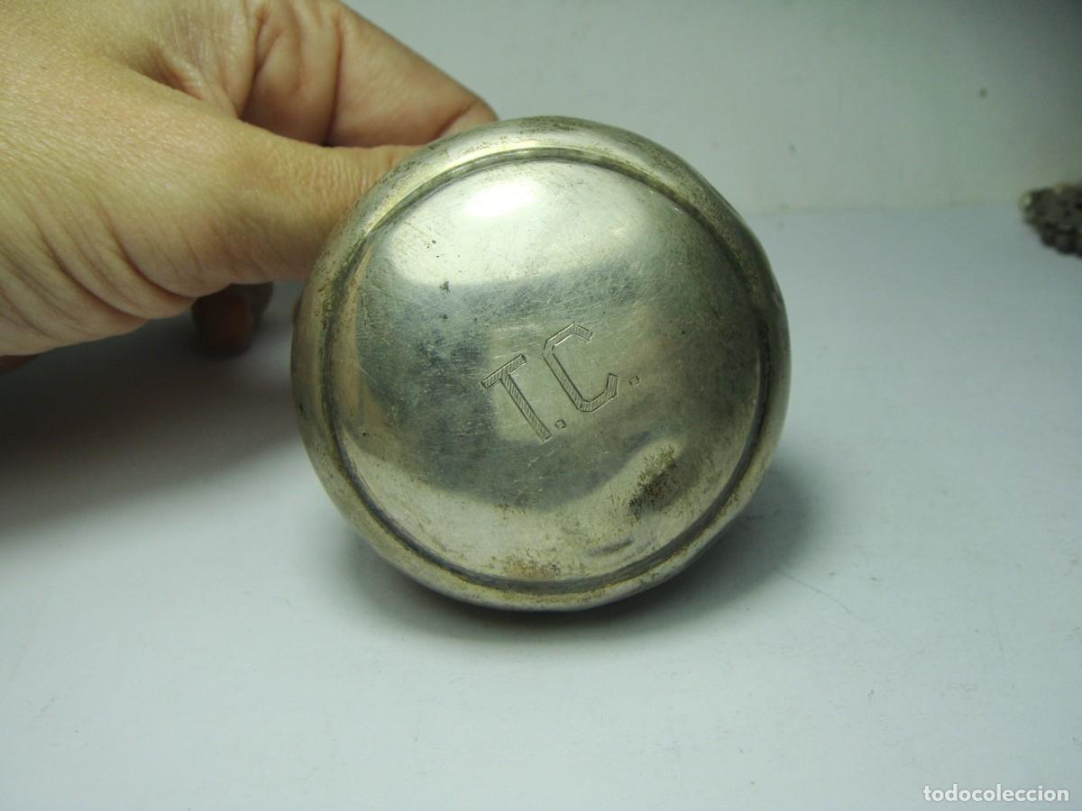 Antig&uuml;edades: Tintero antiguo de Plata. - Foto 3