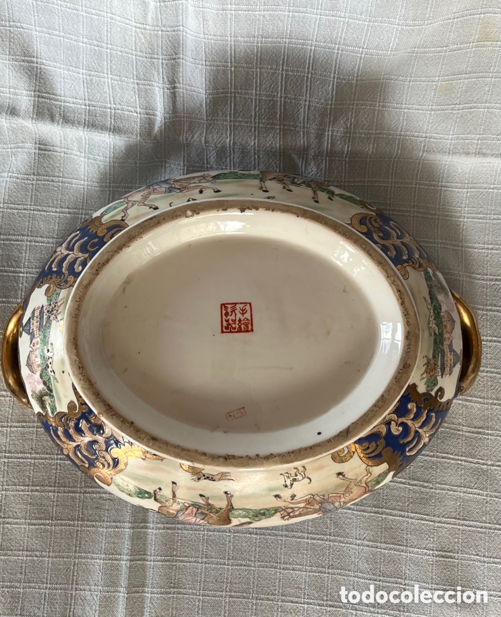 Antig&uuml;edades: Sopera porcelana China - Foto 10