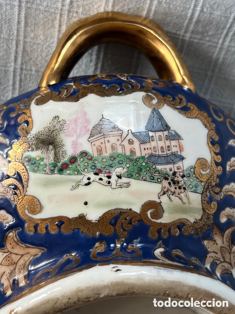 Antig&uuml;edades: Sopera porcelana China - Foto 11