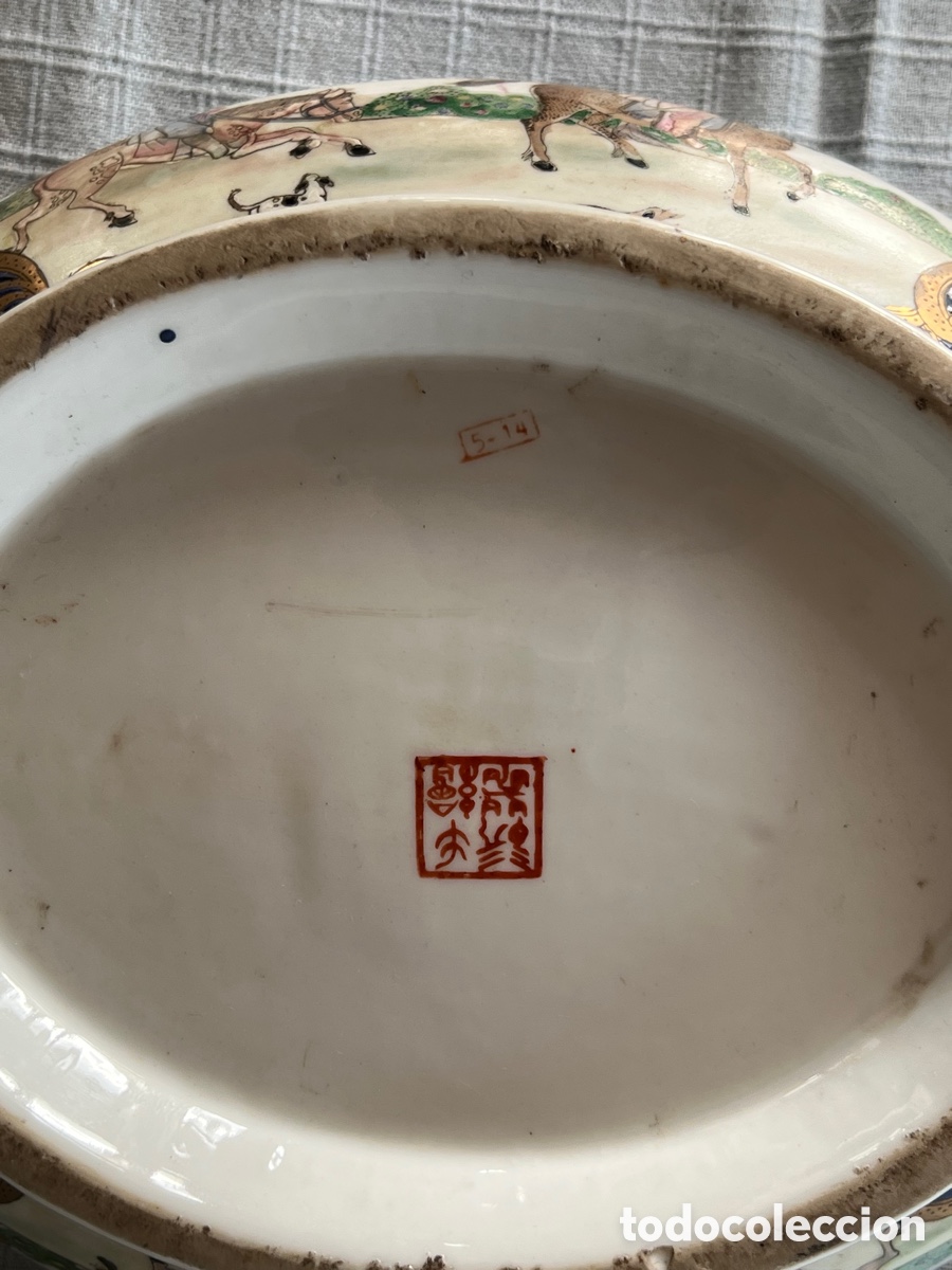 Antig&uuml;edades: Sopera porcelana China - Foto 12