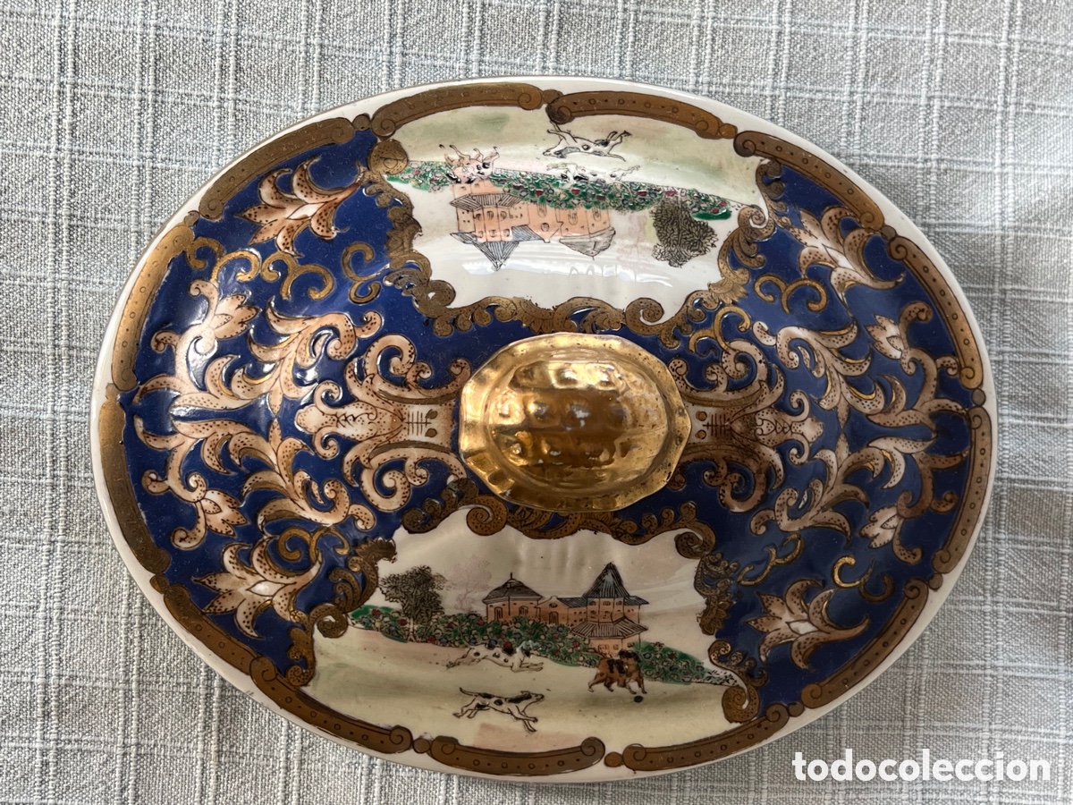 Antig&uuml;edades: Sopera porcelana China - Foto 13