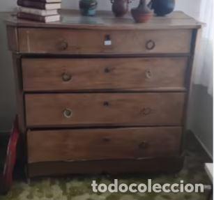 Antig&uuml;edades: C&Oacute;MODA MUY ANTIGUA DE MADERA - Foto 1