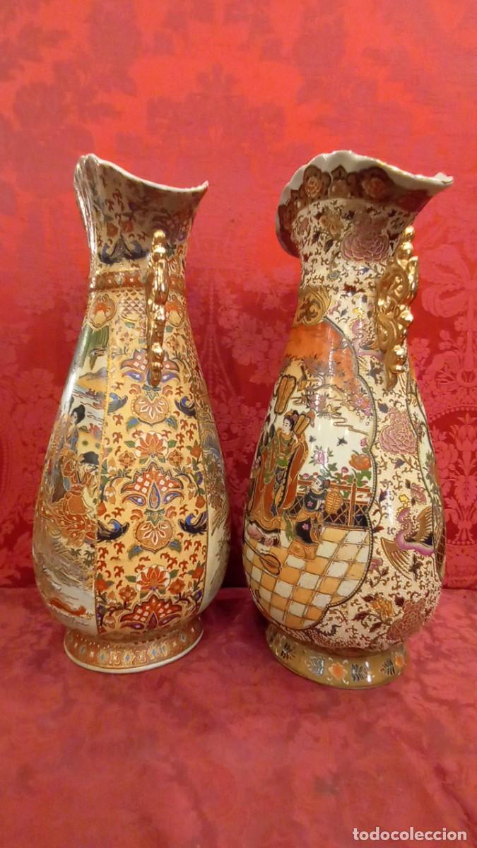 Antig&uuml;edades: Pareja jarrones porcelana china - Foto 11