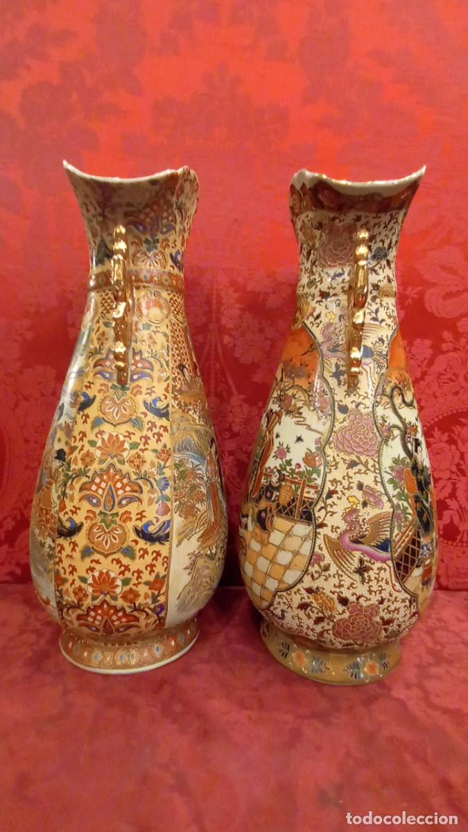 Antig&uuml;edades: Pareja jarrones porcelana china - Foto 12