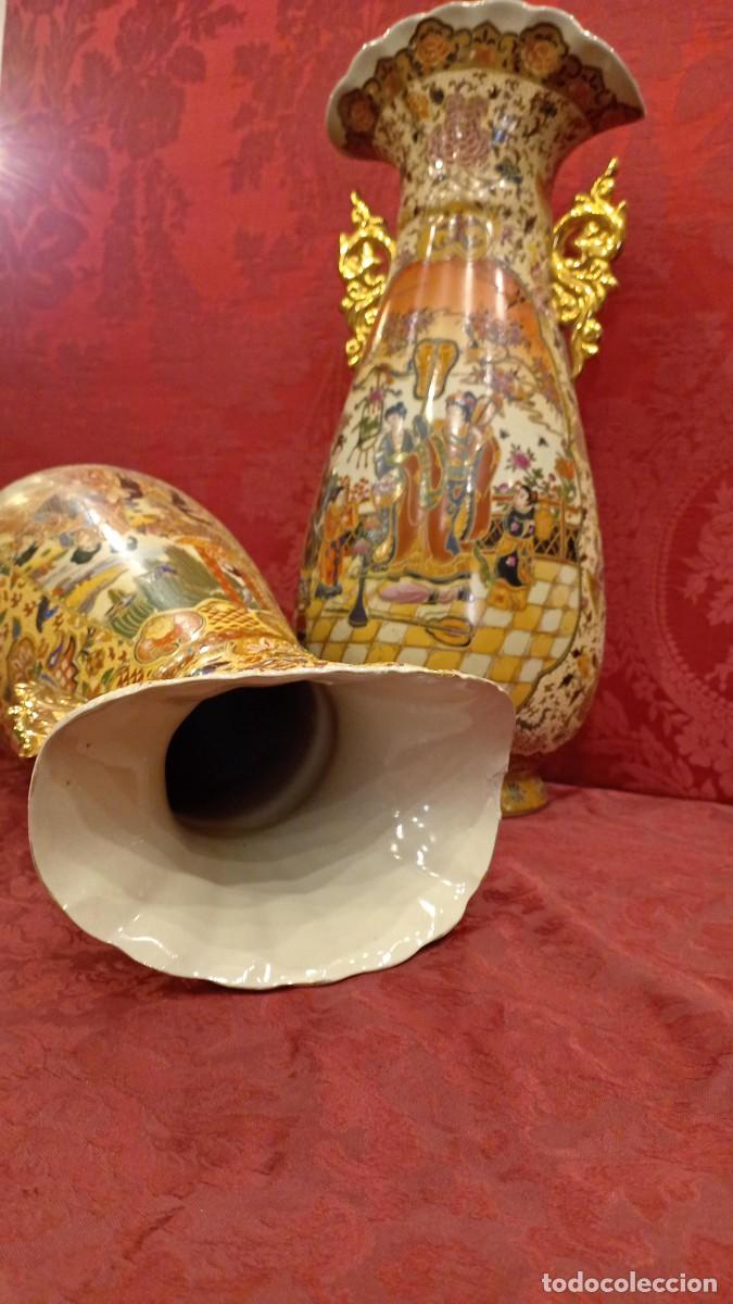 Antig&uuml;edades: Pareja jarrones porcelana china - Foto 20
