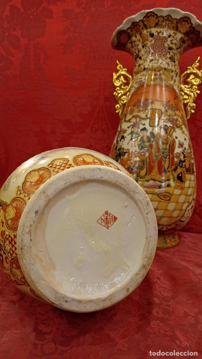 Antig&uuml;edades: Pareja jarrones porcelana china - Foto 21