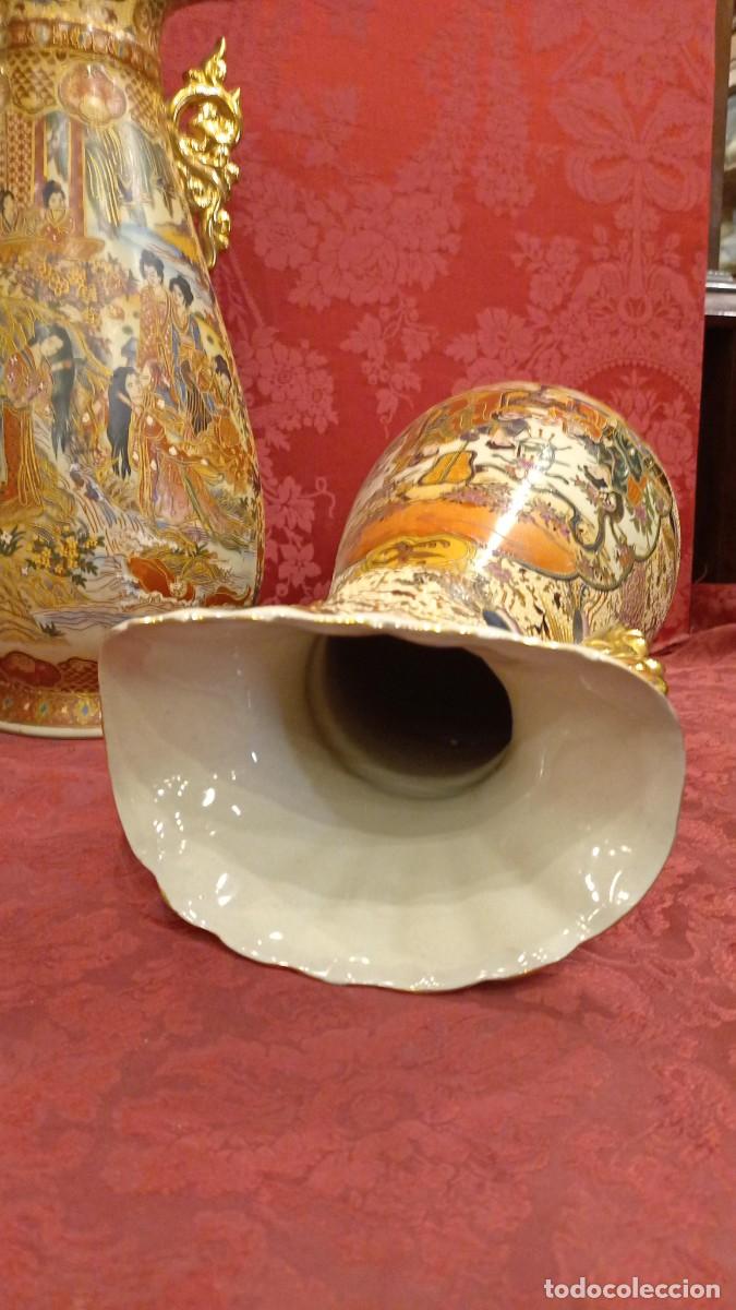 Antig&uuml;edades: Pareja jarrones porcelana china - Foto 23
