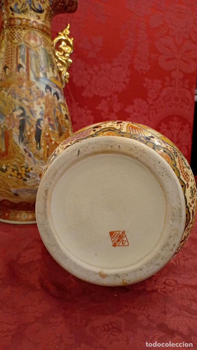 Antig&uuml;edades: Pareja jarrones porcelana china - Foto 24
