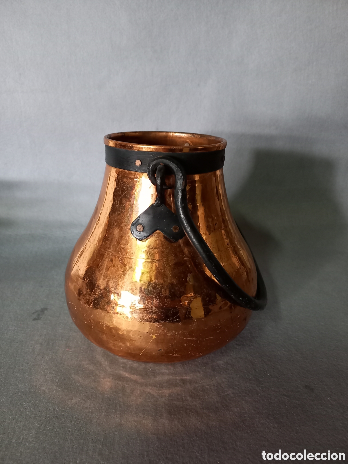 Antig&uuml;edades: Olla de cobre - Foto 3