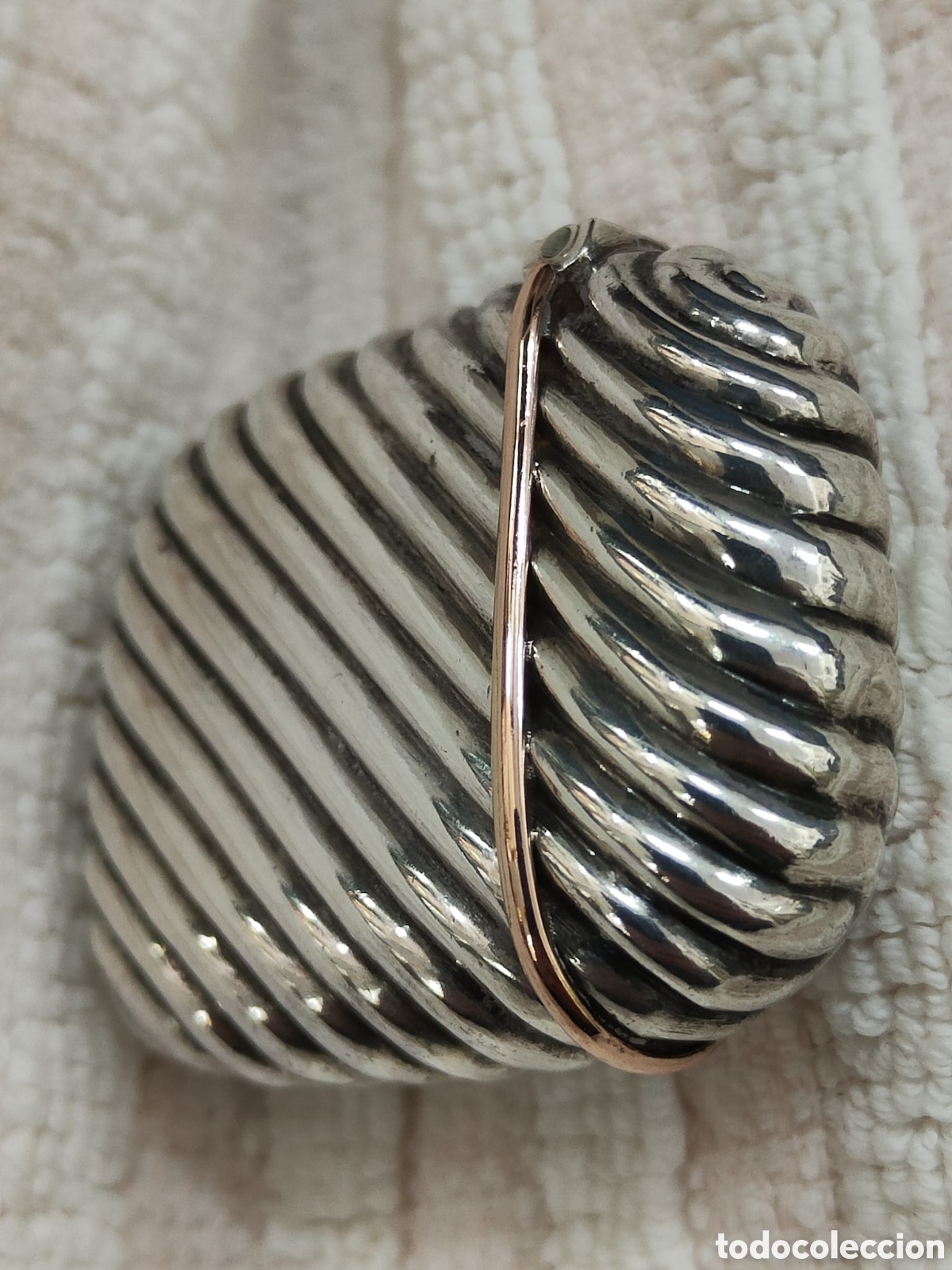 Antig&uuml;edades: Cajita de plata y oro - Foto 4