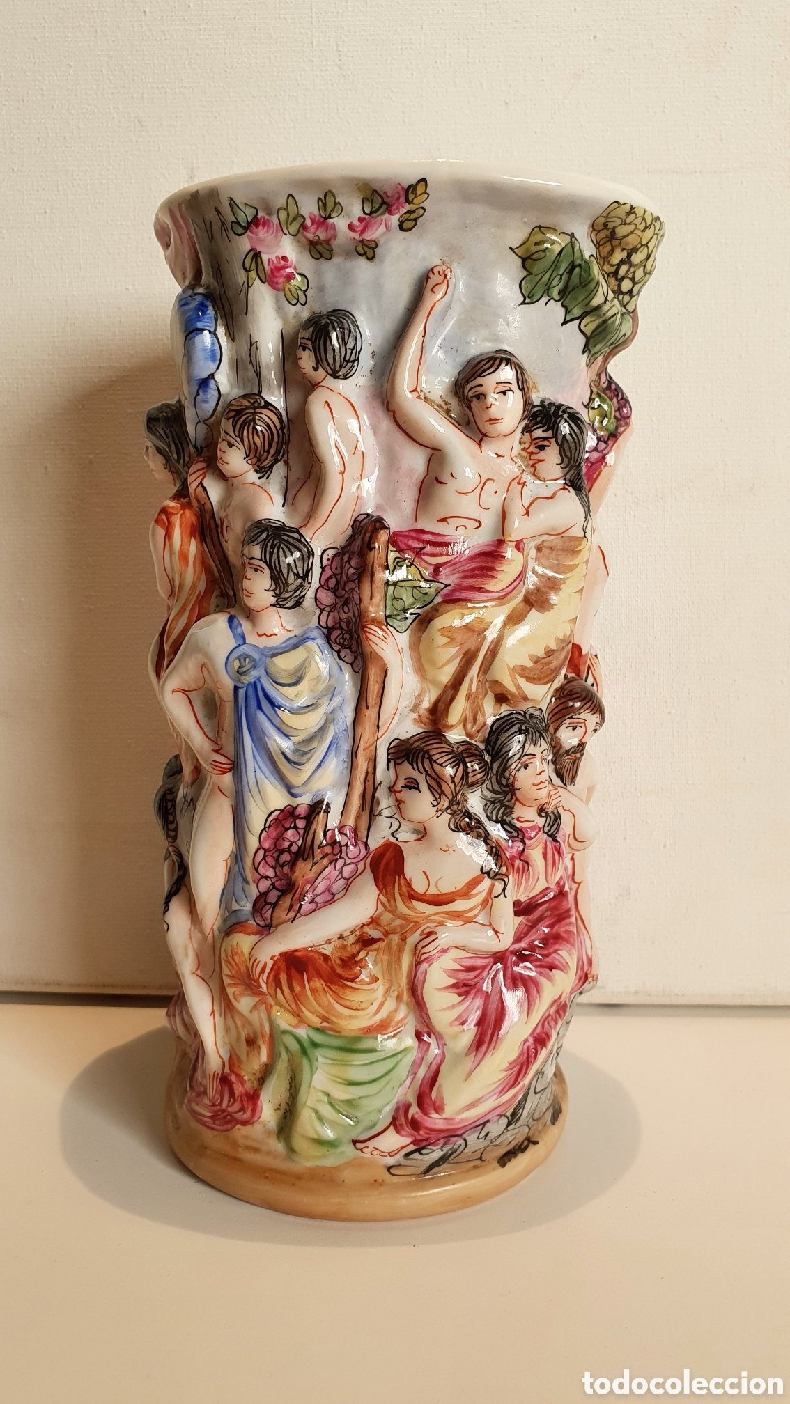 Antig&uuml;edades: SUREDA - Jarr&oacute;n con escenas en relieve - Foto 2