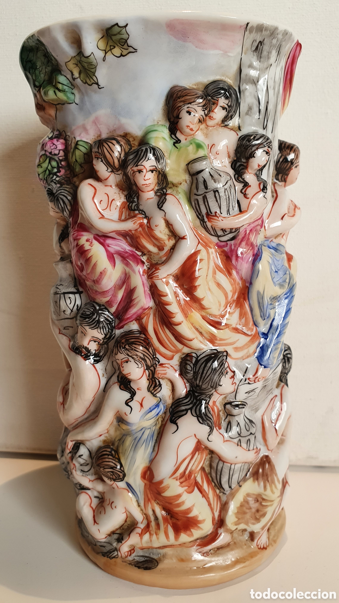 Antig&uuml;edades: SUREDA - Jarr&oacute;n con escenas en relieve - Foto 4