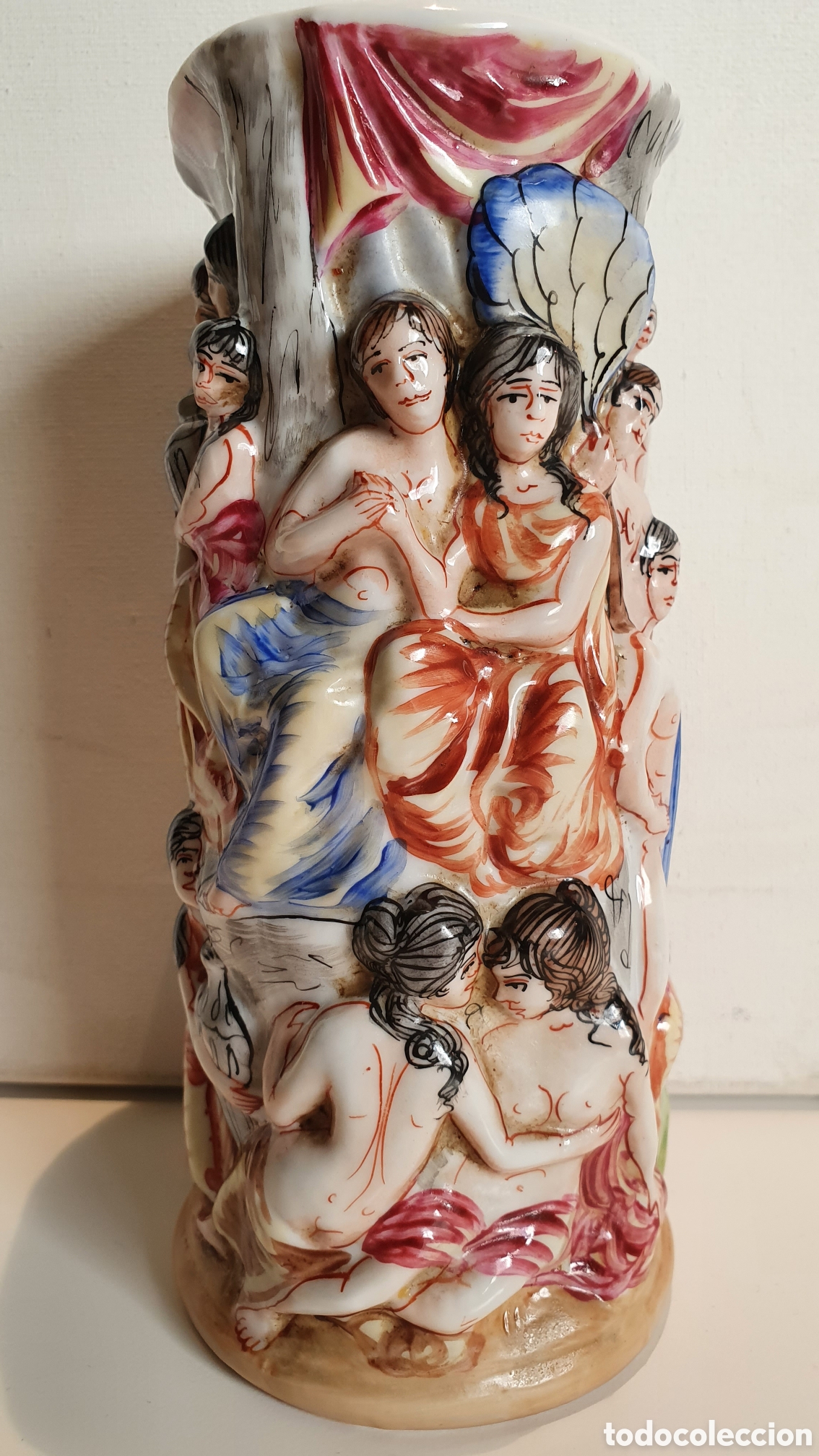 Antig&uuml;edades: SUREDA - Jarr&oacute;n con escenas en relieve - Foto 5