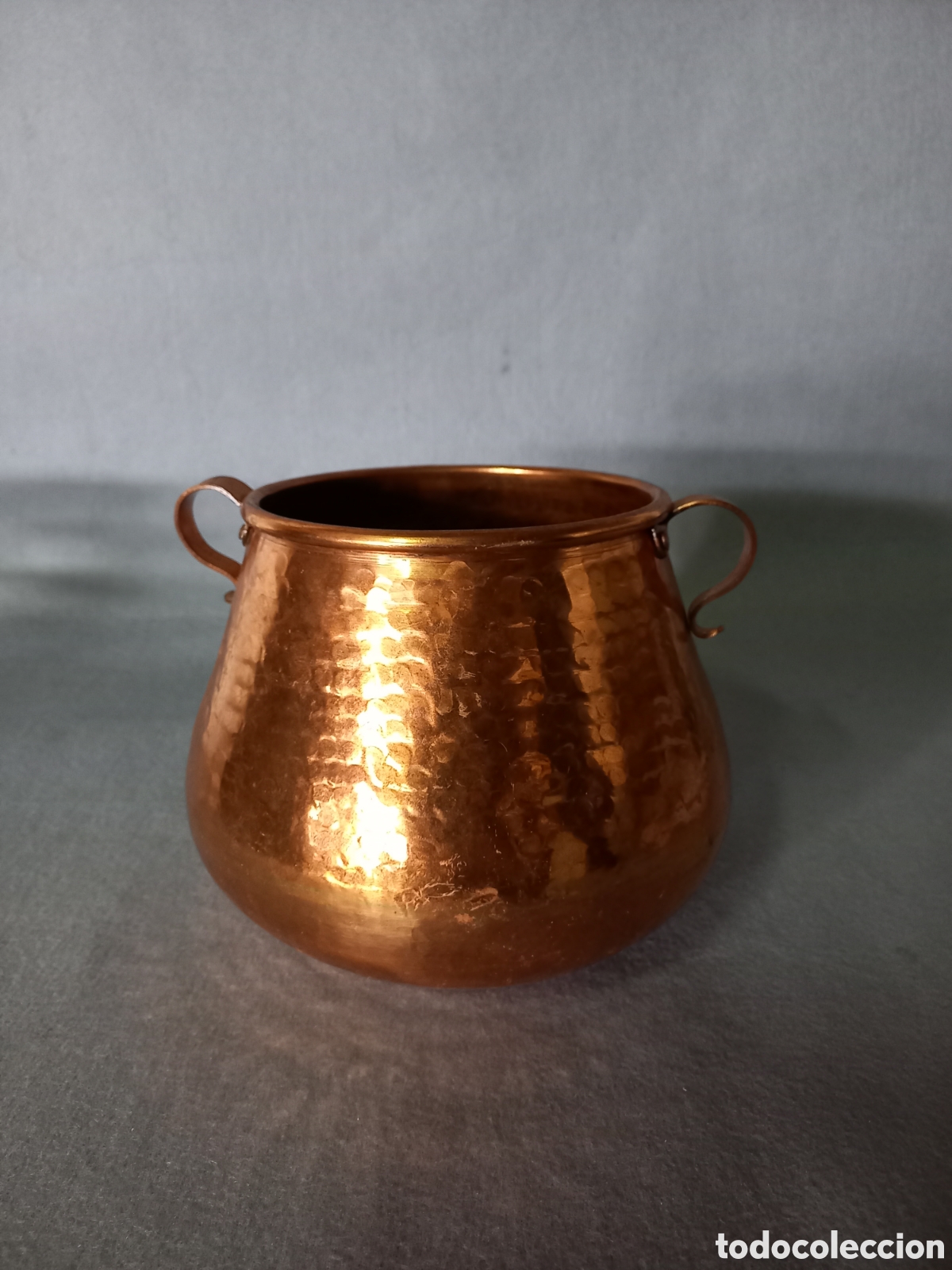 Antig&uuml;edades: Olla de cobre - Foto 2