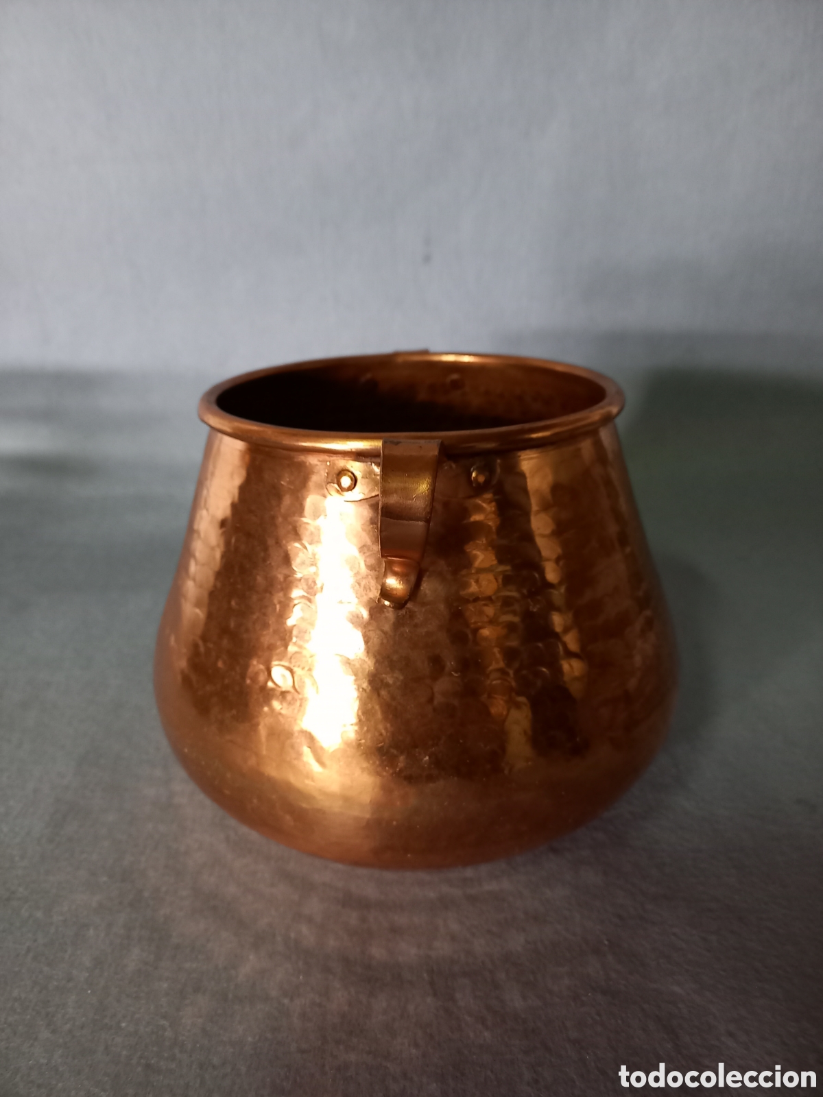 Antig&uuml;edades: Olla de cobre - Foto 3