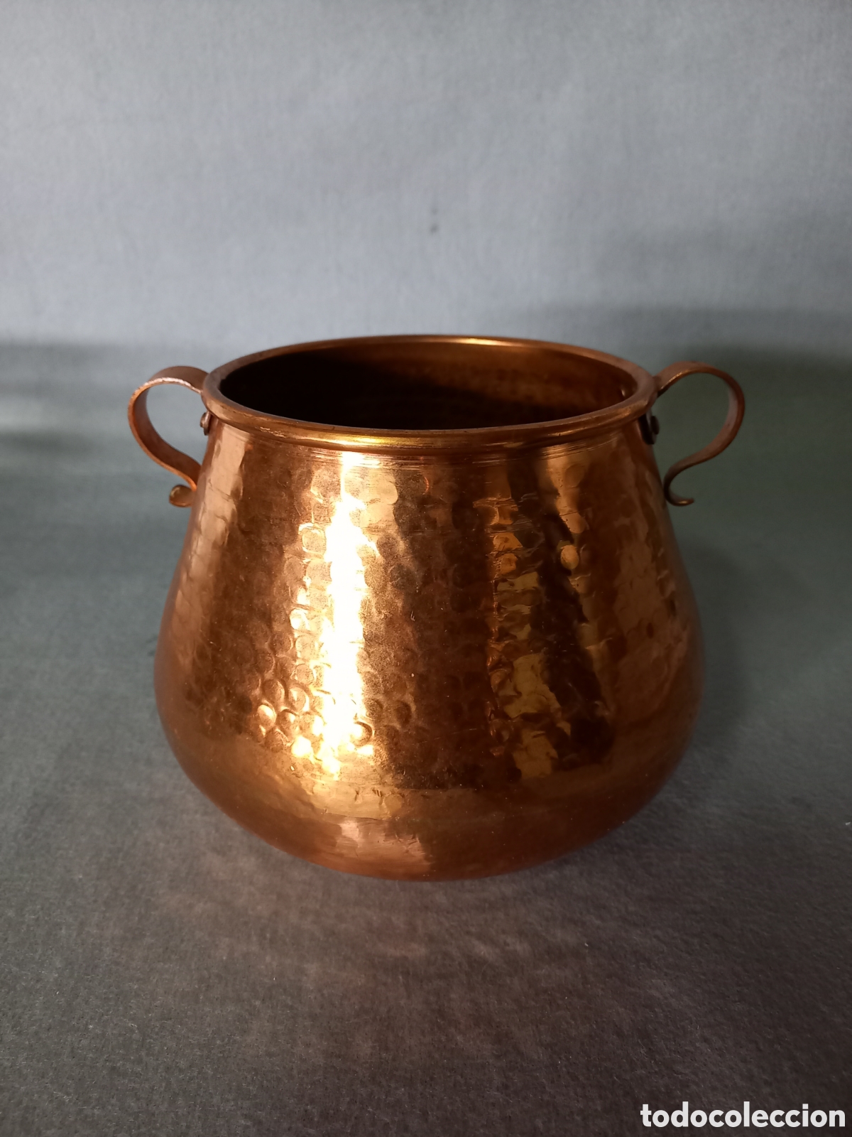 Antig&uuml;edades: Olla de cobre - Foto 1