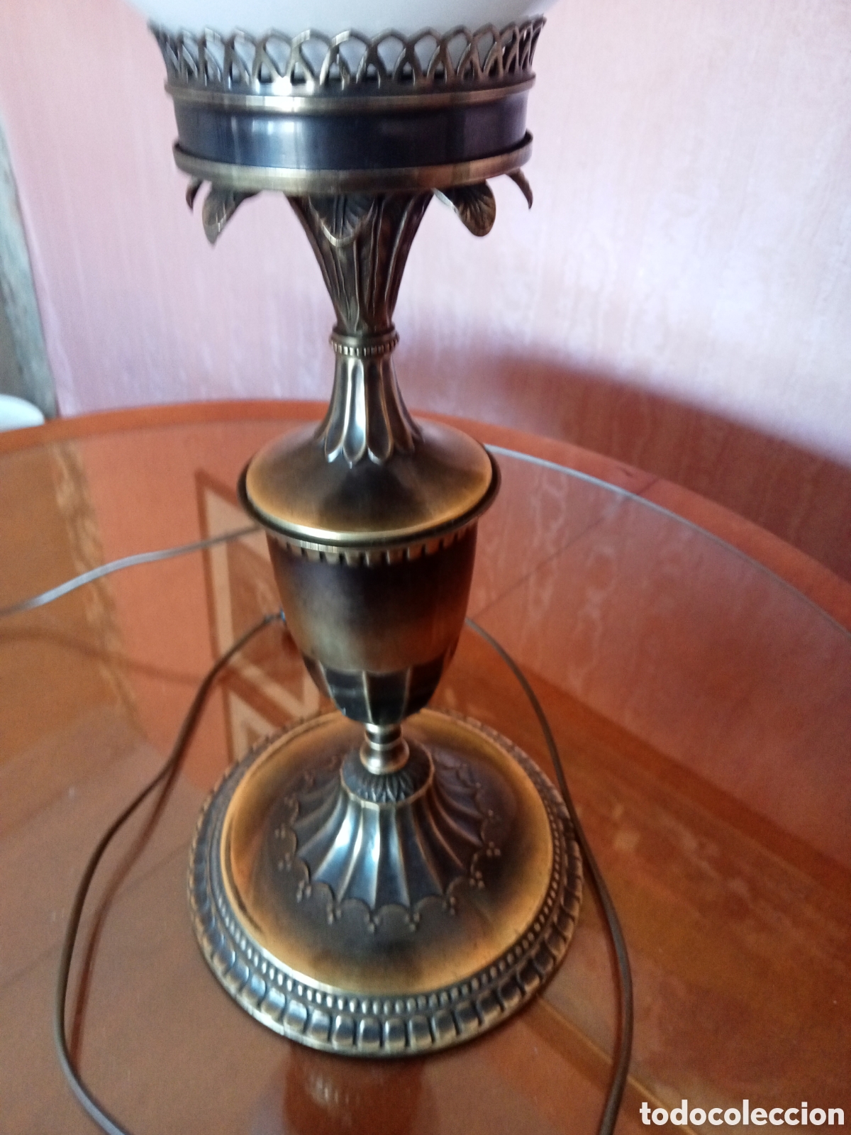 Antig&uuml;edades: LAMPARA DE MESA - Foto 2