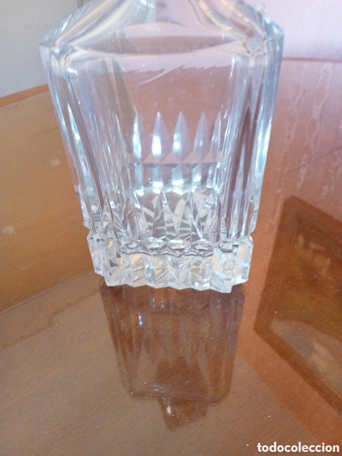 Antig&uuml;edades: LICORERA CRISTAL Y PLATA - Foto 2