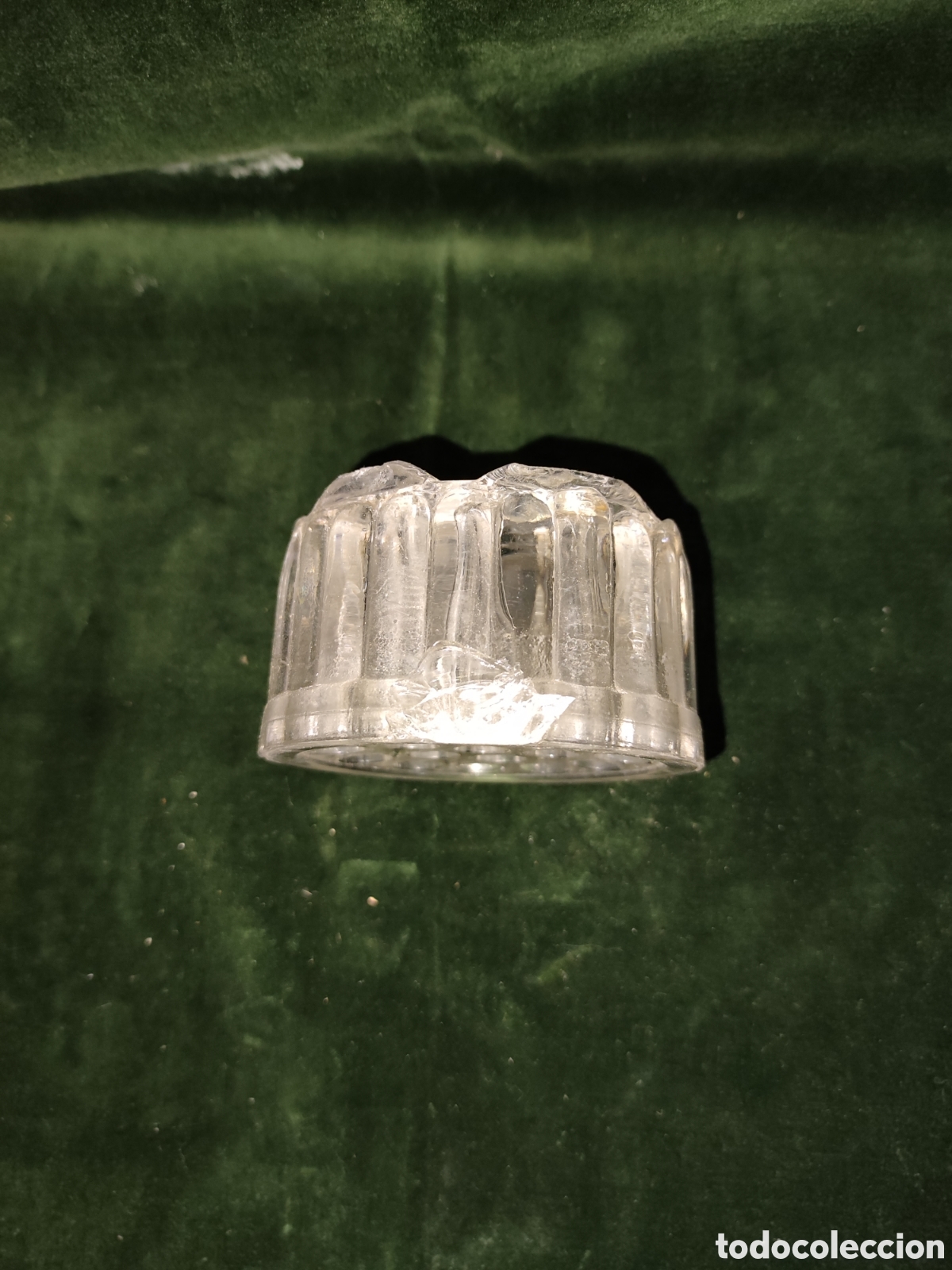 Antig&uuml;edades: Porta plumas de cristal - Foto 3