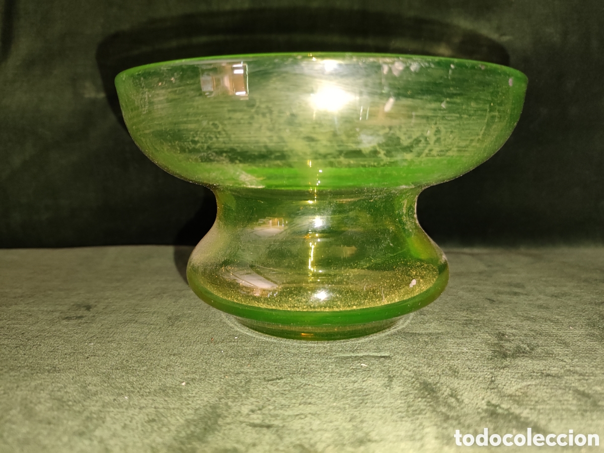Antig&uuml;edades: Porta vasos de cristal - Foto 3