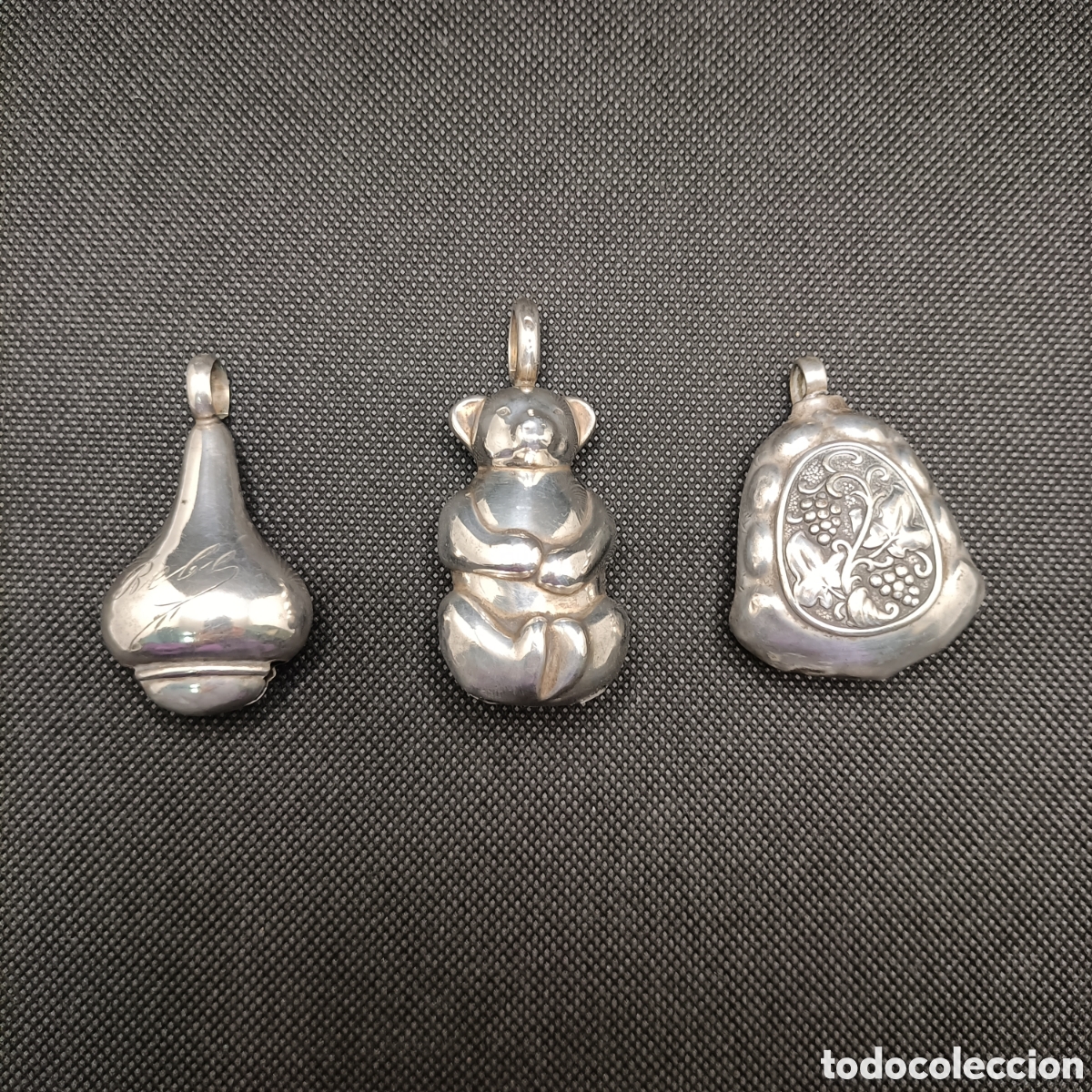 Antig&uuml;edades: Tres Sonajeros Antiguos - Foto 1