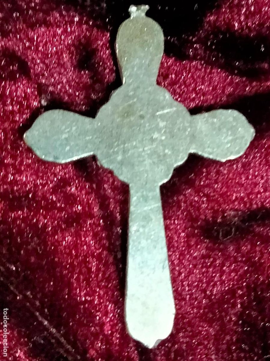 Antig&uuml;edades: cruz de metal - Foto 2