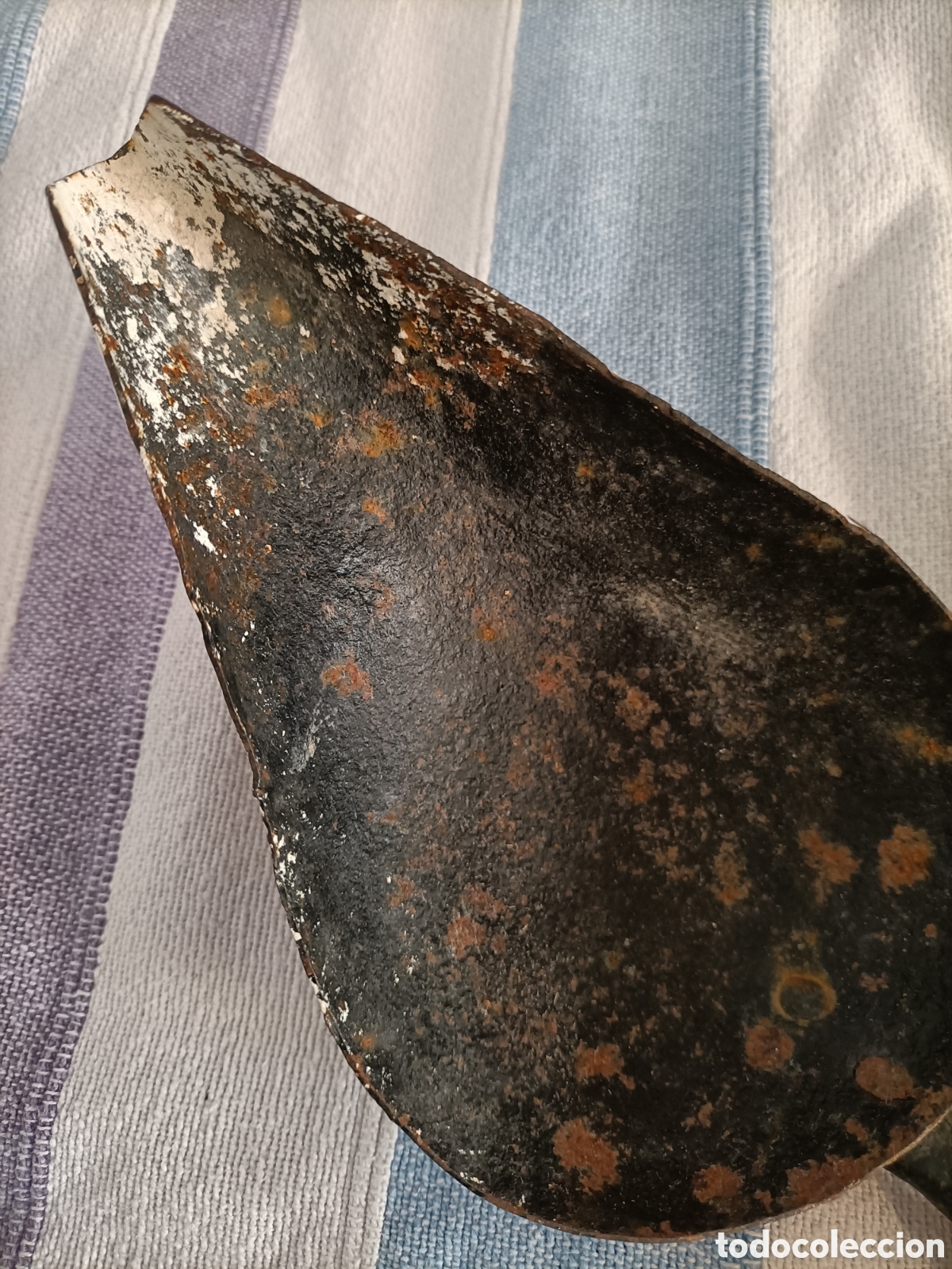 Antig&uuml;edades: Antigua pala de servir producto. 32 cms - Foto 4