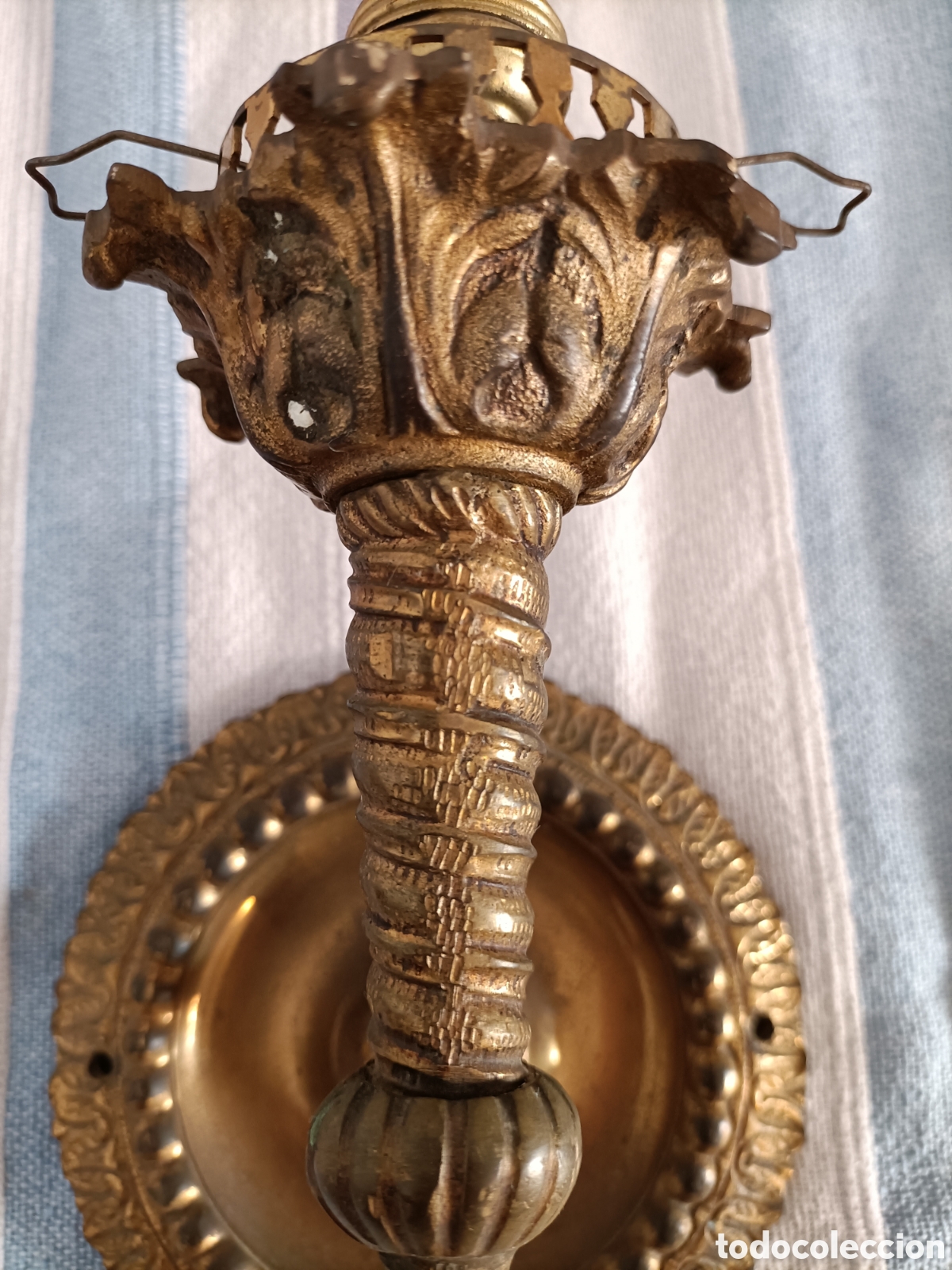 Antig&uuml;edades: Precioso aplique. 25 cms - Foto 3