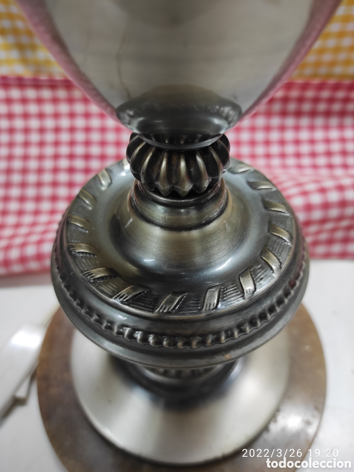 Antig&uuml;edades: LAMPARA DE MESA - Foto 4
