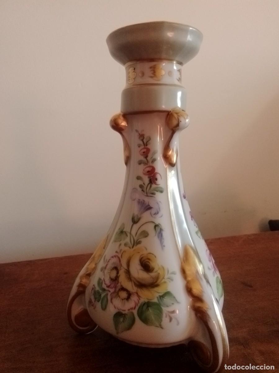 Antig&uuml;edades: CANDELABRO PORCELANA - Foto 2