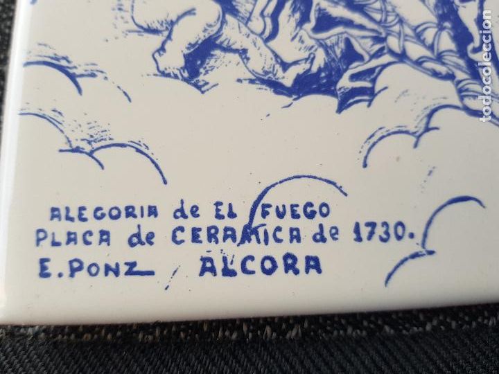 Antig&uuml;edades: AZULEJO E.PONZ 15X15 CM - Foto 1