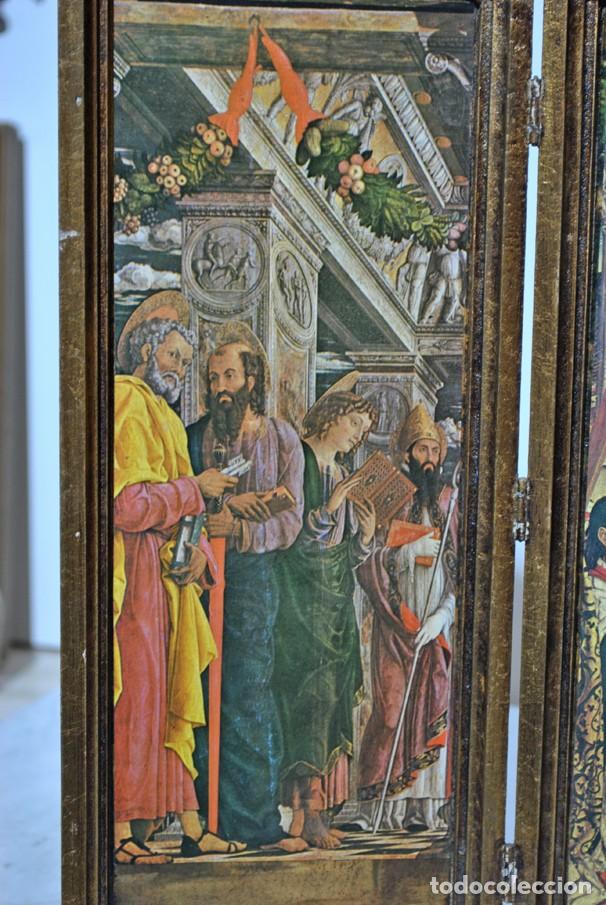 Antig&uuml;edades: TRIPTICO RELIGIOSO VIRGEN DE LOS CONSELLERS - Foto 4