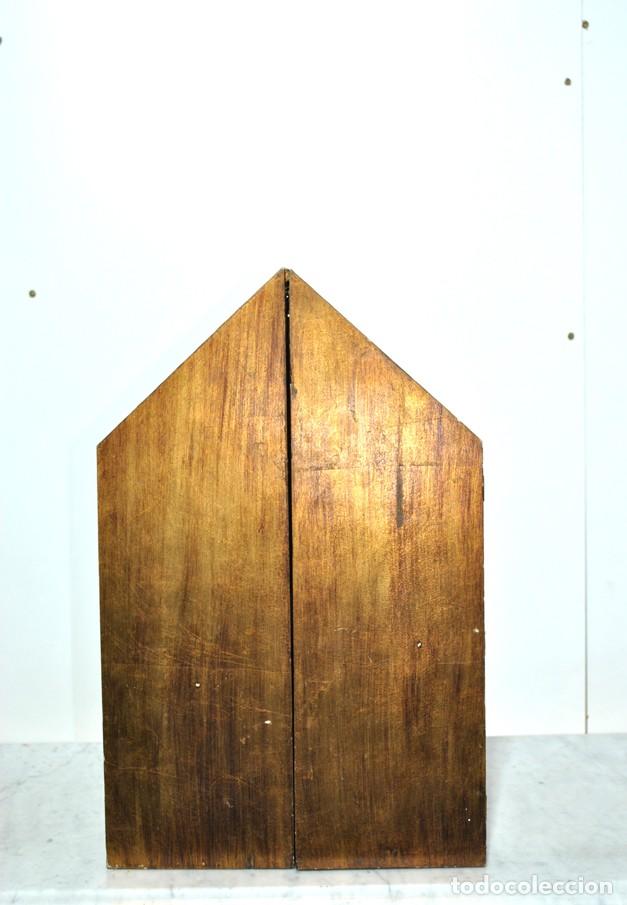 Antig&uuml;edades: TRIPTICO RELIGIOSO VIRGEN DE LOS CONSELLERS - Foto 6