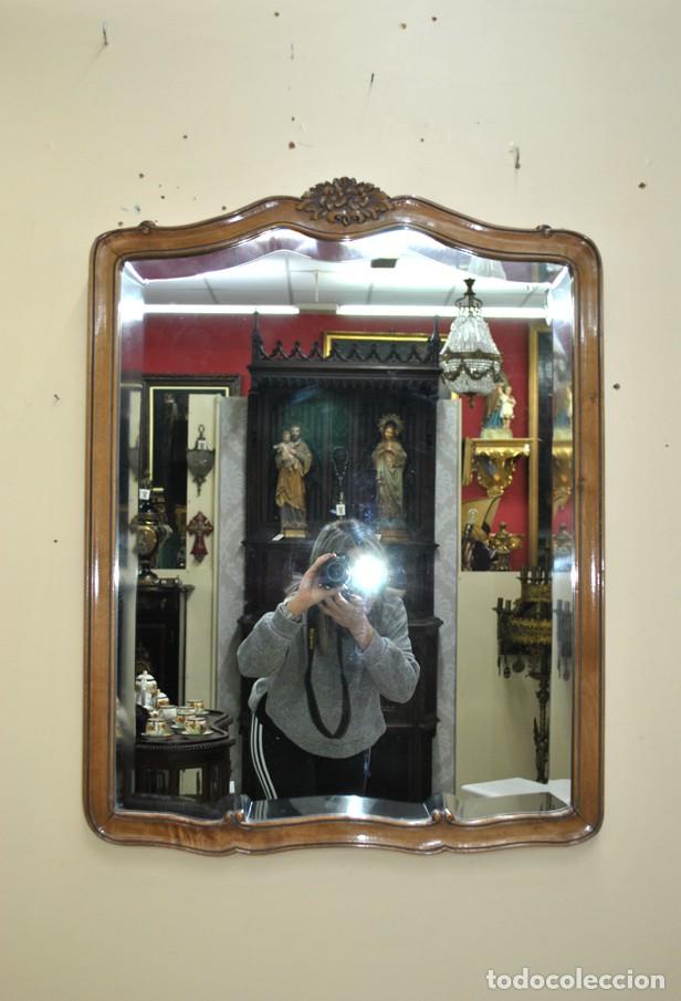 Antig&uuml;edades: ESPEJO MARCO DE MADERA ESTILO CL&Aacute;SICO - Foto 1