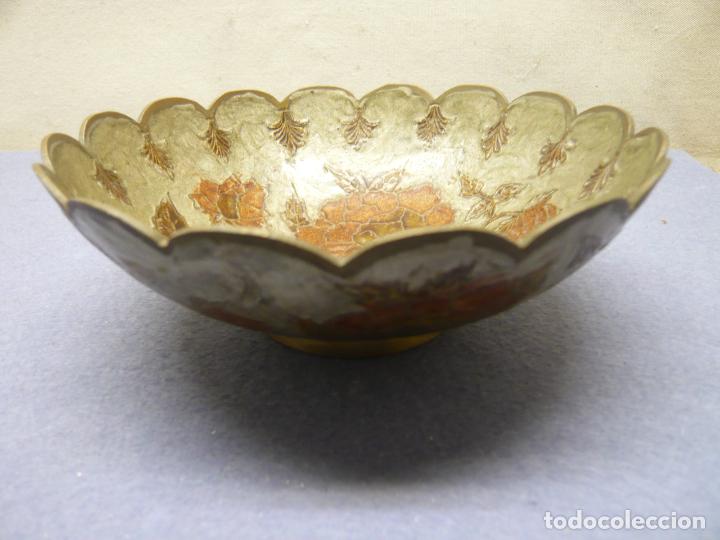 Antig&uuml;edades: 16 cm - Cuenco modernista - esmalte champleve - Foto 4